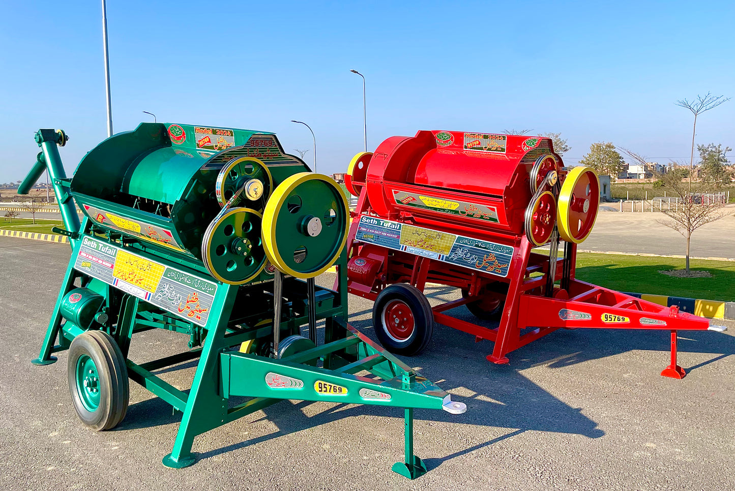 Wheat Thresher 5 FT (With Verm)